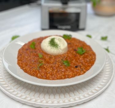 Risotto alla puntanesca Magimix.